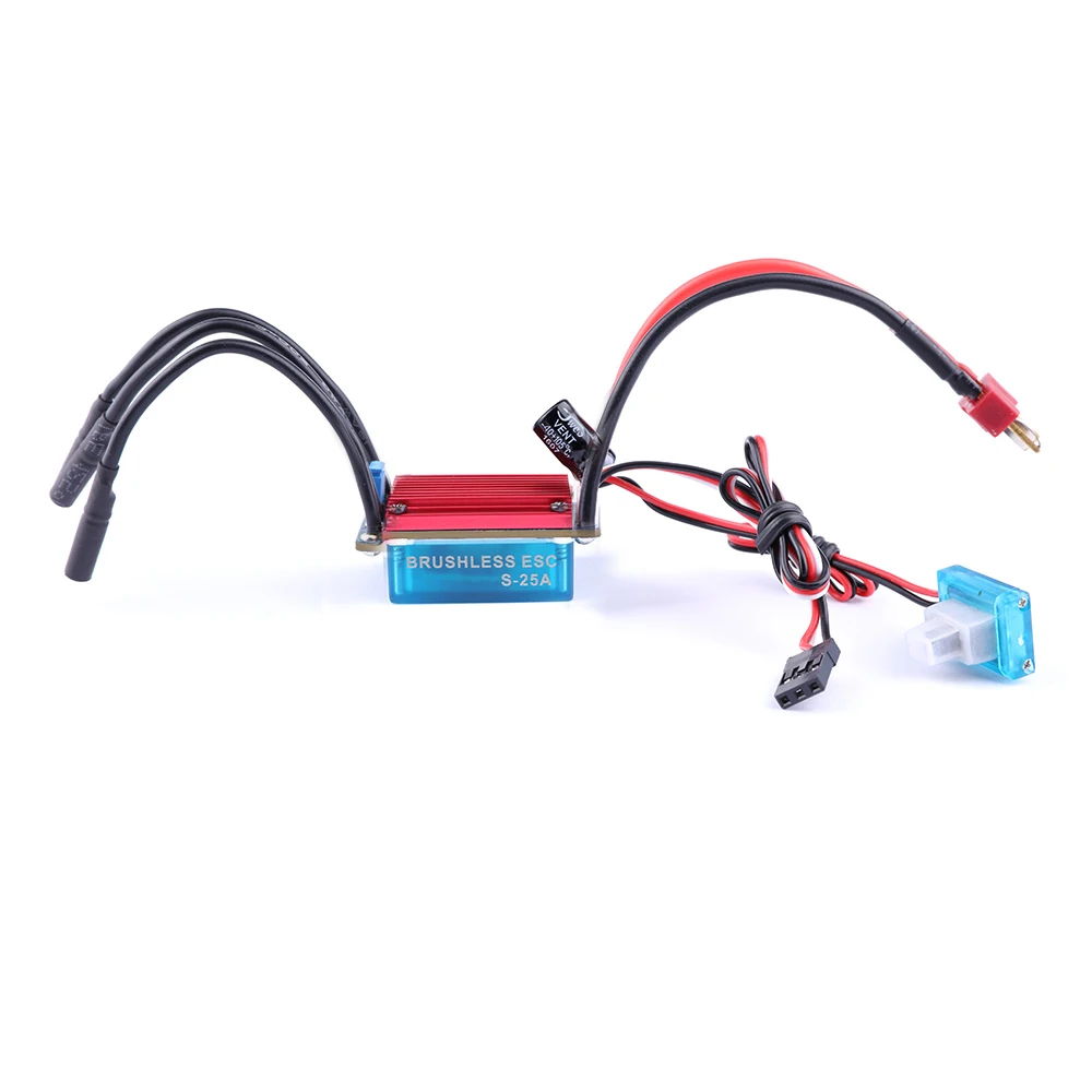 Оригинальный Бессенсорный бесщеточный двигатель GoolRC S2435 1/16 кВ и 25 А ESC