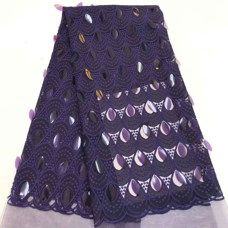 Африканская кружевная ткань 2019 Высококачественная французская вышитая Тюлевая