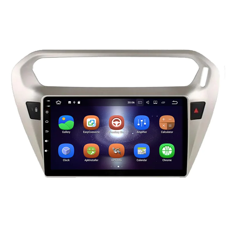 Aoluoya 9 &quotIPS 2 Гб RAM четырехъядерный Android 7 1 автомобильное радио GPS навигация для Citroen