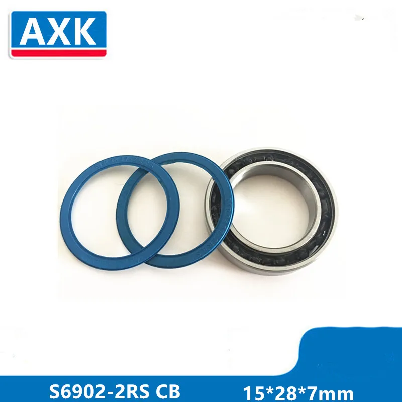 Free Shipping Stainless Ceramic Bearing 1pcs Sc6902-2rs(15*28*7 Mm) For Hope Novatec Wheel Hubs Replacement | Обустройство дома