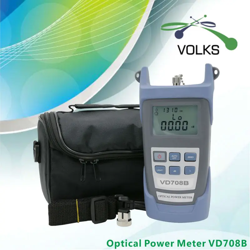 Оптоволоконный лазерный источник 2 в 1 и оптический измеритель мощности VD708B 50 ~ + 26