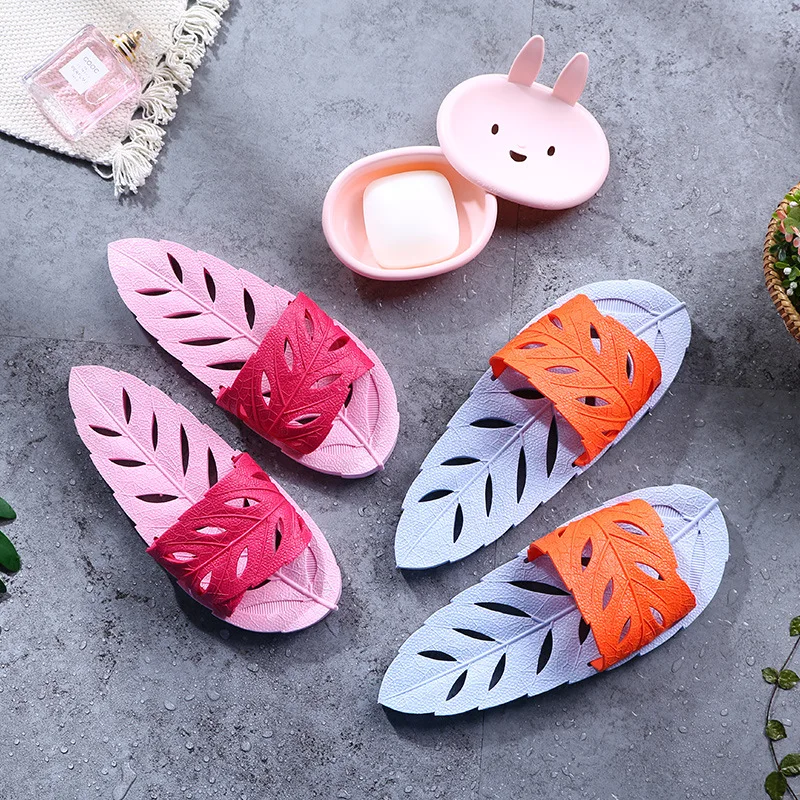 Сандалии женские с мультяшным принтом мягкая подошва плоская без застежки