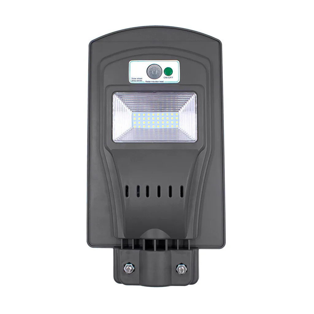 20 Вт светодиодный уличный светильник на солнечной энергии с датчиком движения PIR