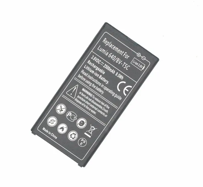 ITopZea 1x2500mAh/9.5Wh BV T5C / BVT5C Сменный аккумулятор для Nokia Microsoft Lumia 640 RM 1073|battery for|battery for
