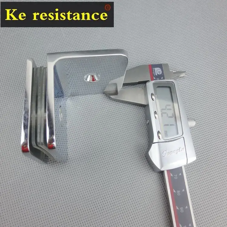 Ke устойчивый 90 градусов стеклянный зажим для литья медная Толстая стеклянная