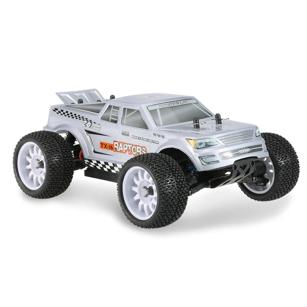 ZD Racing TX - 16 RC Car 1/16 4WD Off-Road Truck Brushless Motor With 2.4G 3CH Remote Control Efficient Shock Absorber RTR | Игрушки и