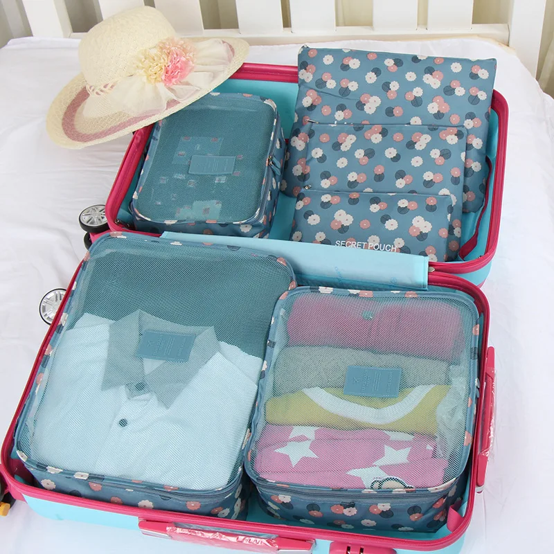 6 шт./лот для мужчин и женщин Дорожная Спортивная Сумка водонепроницаемая сумка