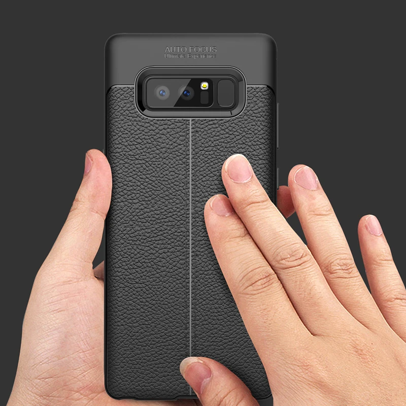 YUETUO роскошный мягкий ТПУ чехол на заднюю панель телефона для samsung galaxy note 8 note8