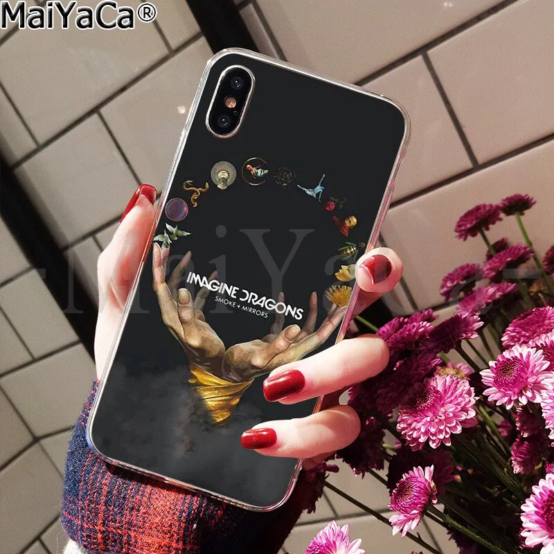 MaiYaCa imagine Dragon Ночная музыка DIY печать рисунок чехол для телефона чехол для Apple iPhone 8 7 6 6S Plus X XS MAX 5 5S SE XR - Цвет: A3