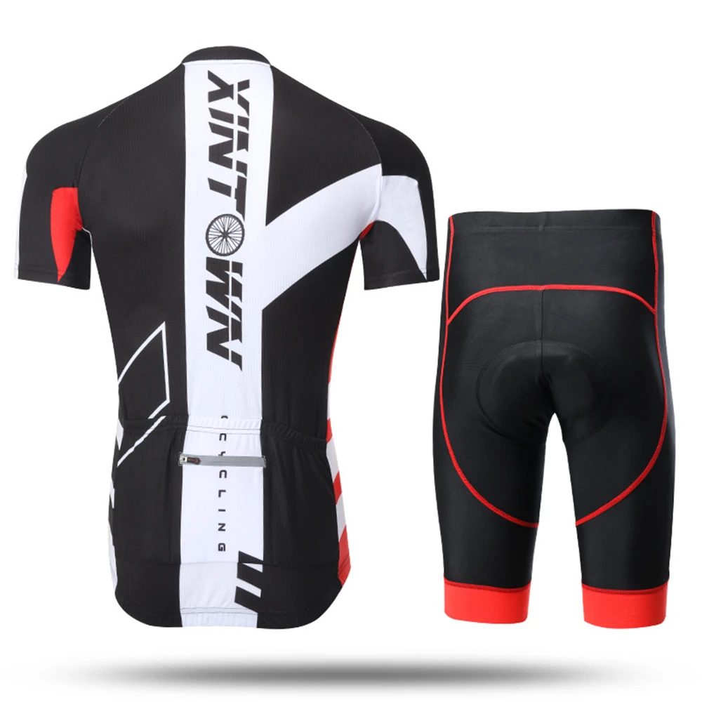 XINTOWN Men's Cycling Bike Bicycle Jersey 3D Padded Shorts Set Outdoorswear Short Breathable Quick Dry | Спорт и развлечения