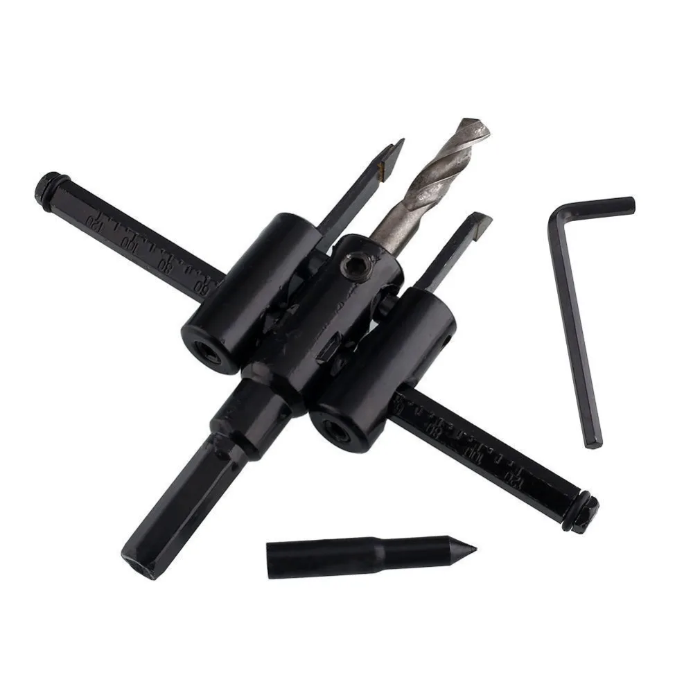 Круглое отверстие резак 30 мм 120 деревообрабатывающий Открыватель регулируемый