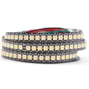 Модифицируемая светодиодная Пиксельная лента SK6812 MINI 5050 RGB RGBW 4 мм5 мм RGBNW RGBWW WWA 60 светодисветодиодный sm 5 в полный цвет как WS2812B 1 м 2 м 5 м