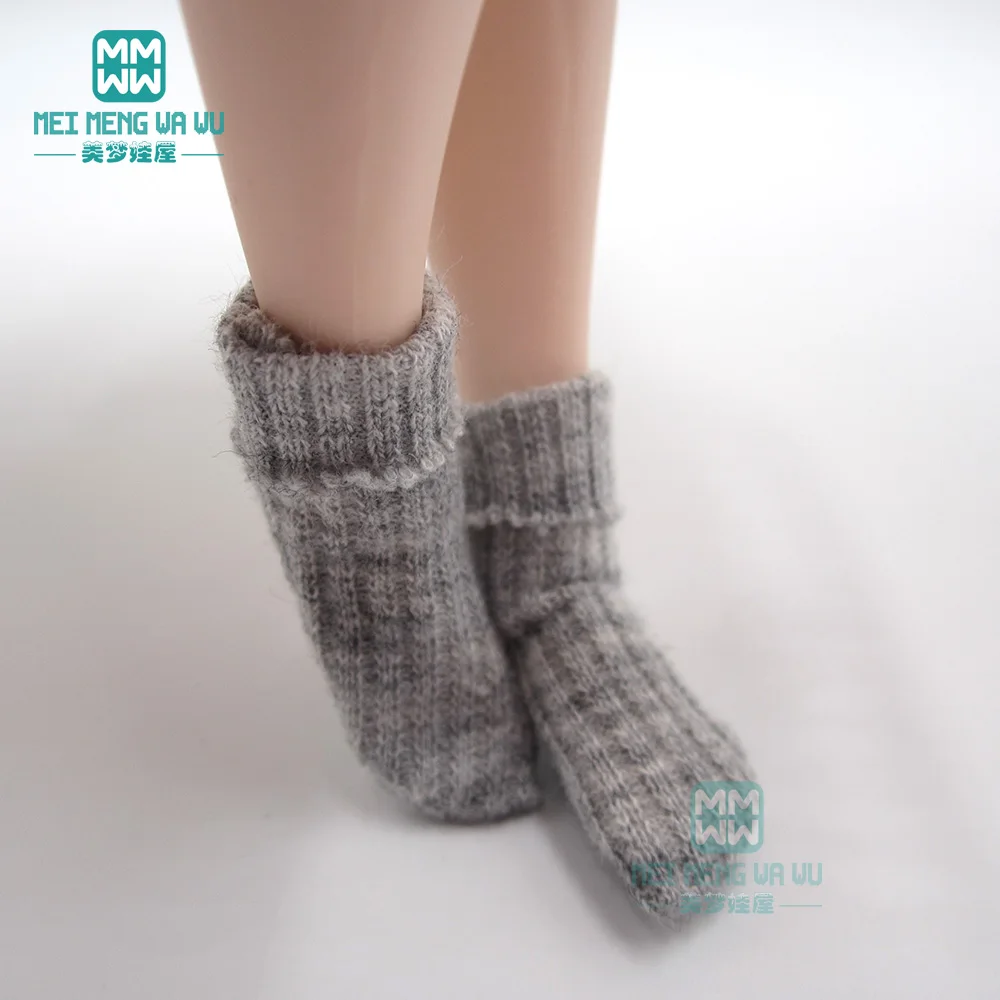 Новинка 2019 Blyth аксессуары Azone модные носки с резьбой розовые белые черные