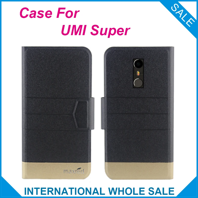 Супер! Чехол для телефона UMI Super Модный деловой кожаный чехол с магнитной
