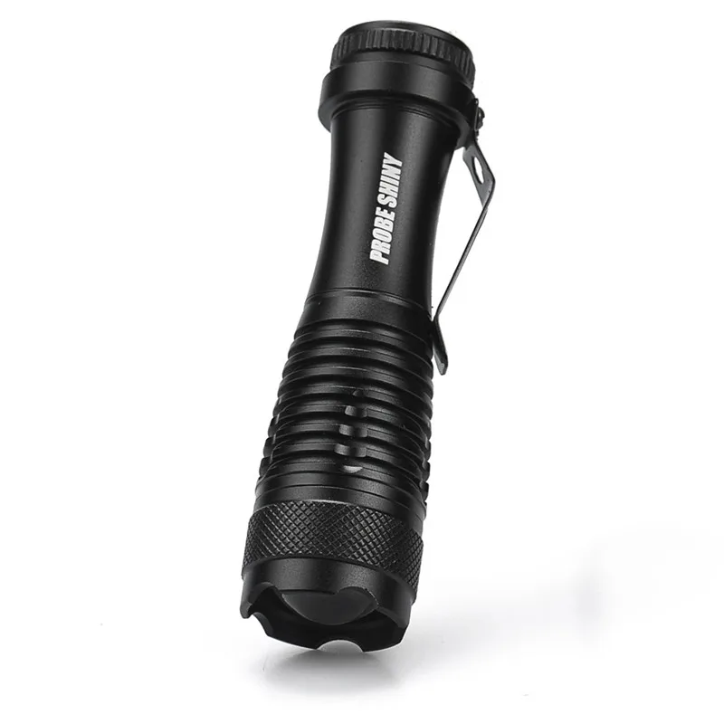 2018 CREE Q5 AA/14500 3Mode ZOOM LED Super Bright Flashlight MINI Police Torch Safety &amp Survival Z1012 5Down | Спорт и