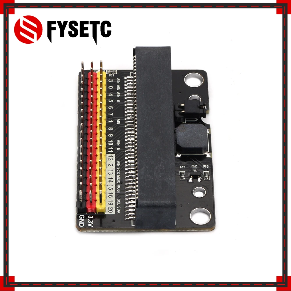 Micro:bit IOBIT Плата расширения GPIO горизонтальная плата адаптера DIY аксессуар для BBC