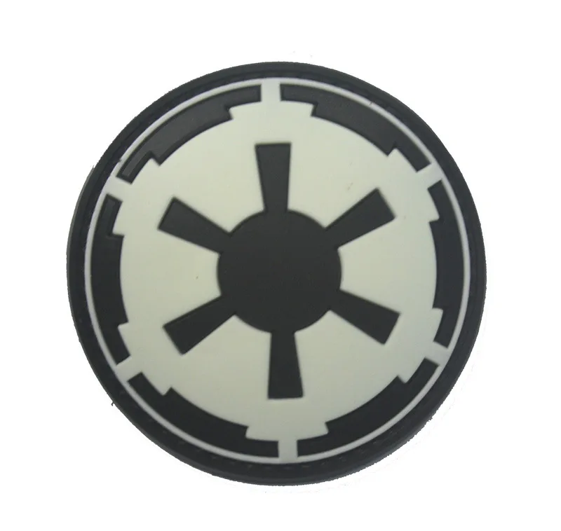 L Имперский 501-й солдат Штурмовик Легион нашивки джедаи Rebel Alliance ПВХ вышитые тактические нашивки Значки для одежды сумки - Цвет: L