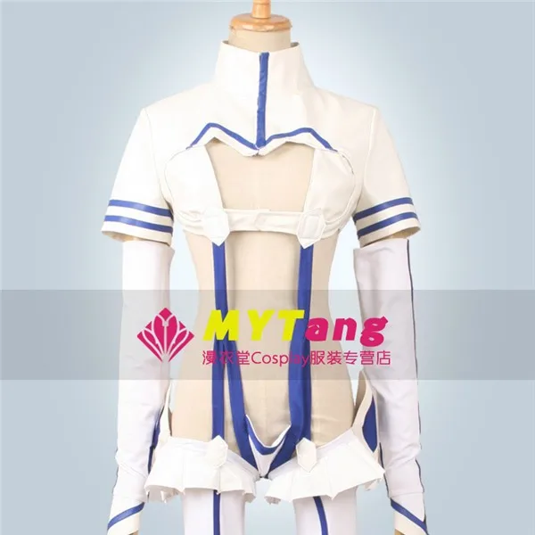 Горячая Распродажа аниме KILL la Satsuki Kiryuin Косплей костюмы белого и синего цвета