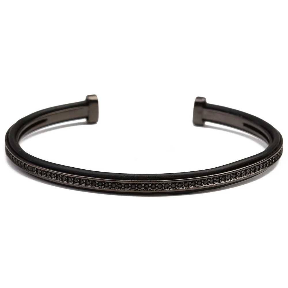 Высококачественный Браслет Anil Arjandas с микрозакрепкой прозрачные часы фианитами