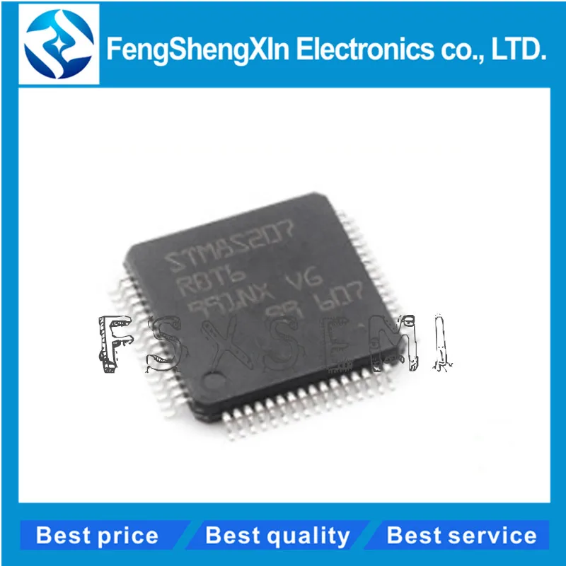 10 шт., микроконтроллер STM8S207S6T6C stm8s207s6c STM8S207SBT6C STM8S207C8T6 STM8S207CBT6 STM8S207R8T6 STM8S207RBT6 STM8S207 QFP от AliExpress RU&CIS NEW