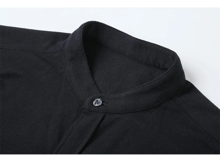 

Men Solid Color Long Sleeve Casual Cotton Shirts Men High Quality New European Fashion Style Shirts Single-breasted Shirt S2129