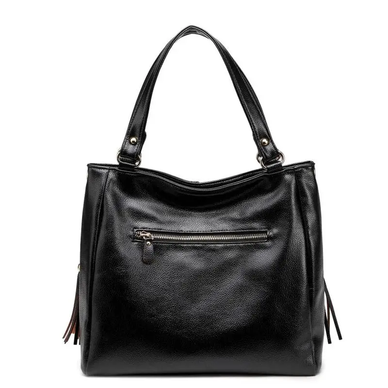 Top Luxury Ms Package Handbags P U Fashion Double Zipper Tassel Shoulder Bags Women Messenger Famous Female Bag | Багаж и сумки