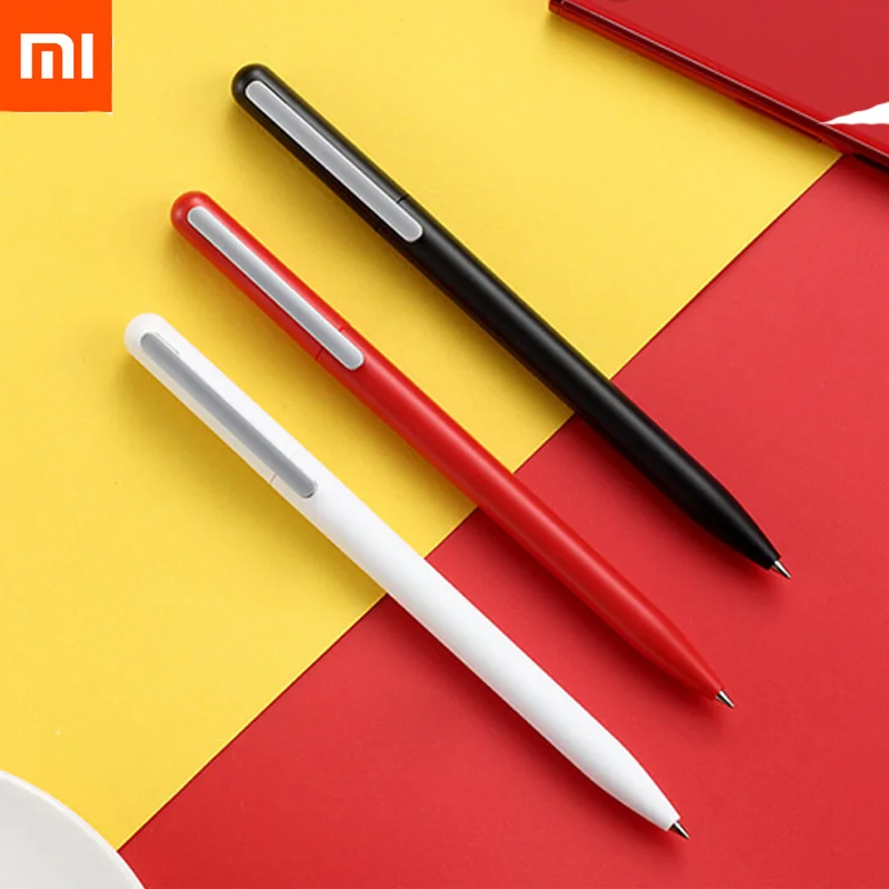 3Pcs Original Xiaomi Mijia Pinluo 0.5mm Gel Pen Signing Smooth Refill For Office School Supplies | Электроника