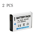 Аккумулятор WHCYonline для цифровой камеры Samsung ST200, ST200F, PL210, WB210, SH100, 2 шт., 850 мА  ч, BP85A, BP-85A, BP, 85A