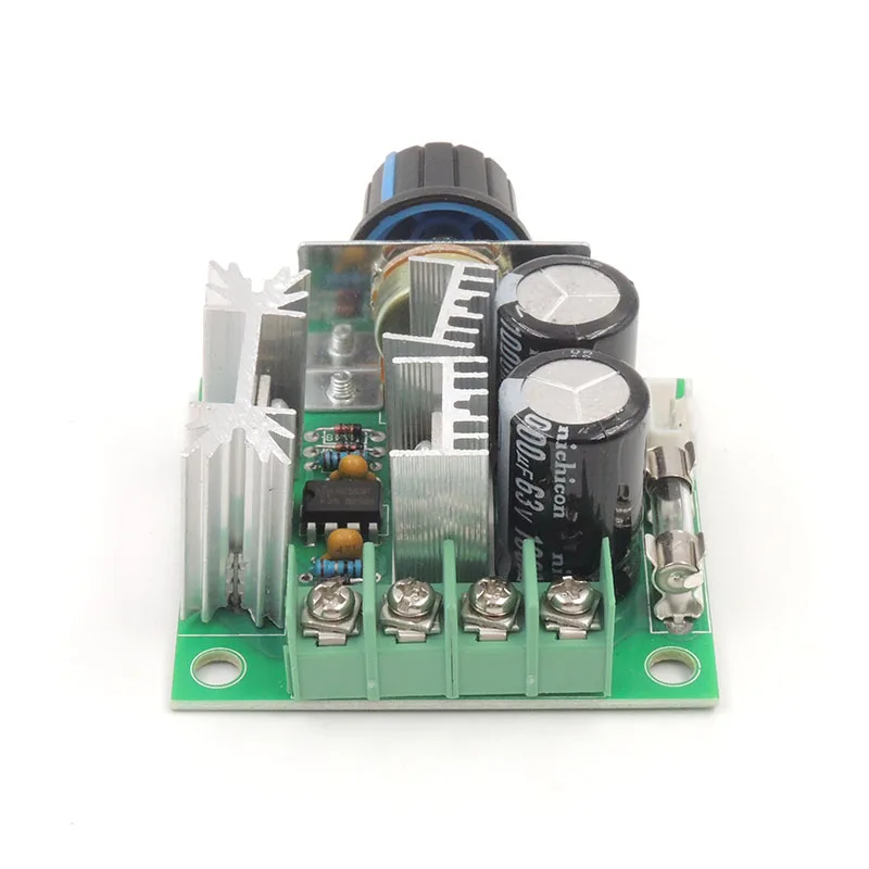 Адаптер DC12V 40V 10A однофазный регулятор двигателя Скорость регулятор переключатель светильник Яркость Управление бесступенчатая трансформатор