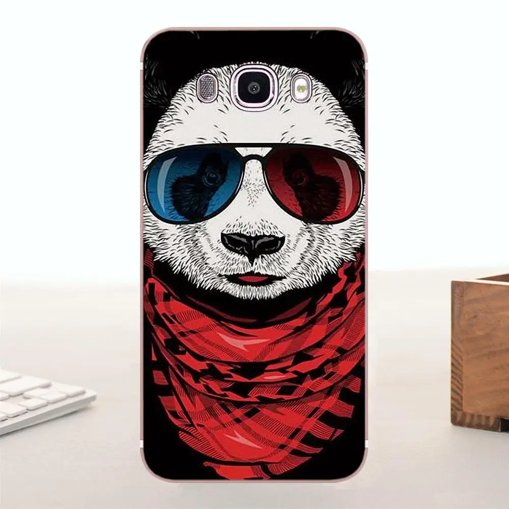 Роскошный гибридный Чехол Bixedx для телефона новая супер милая панда 16 Samsung Galaxy A3 A5