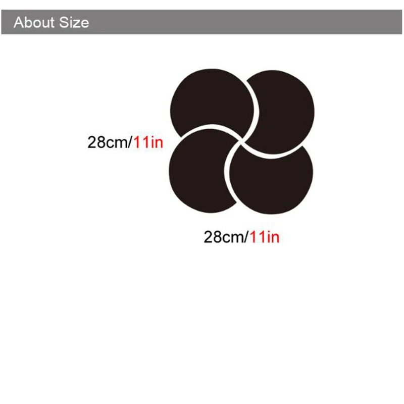 Акриловые зеркальные настенные наклейки аксессуары для украшения дома Клевер