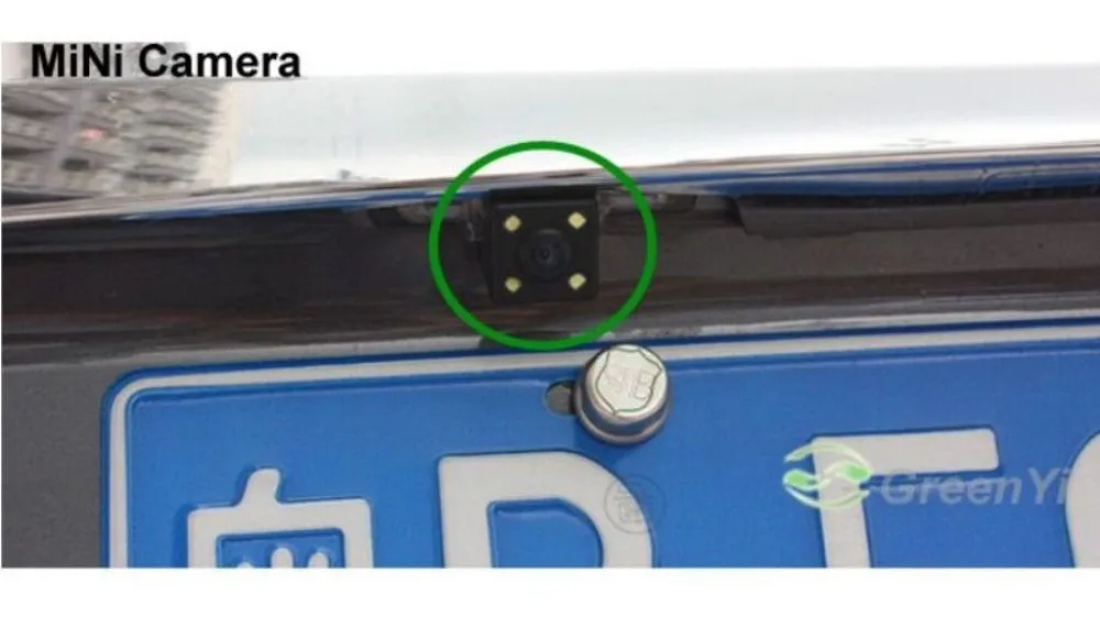 Система помощи при парковке автомобиля новая светодиодная камера ночного