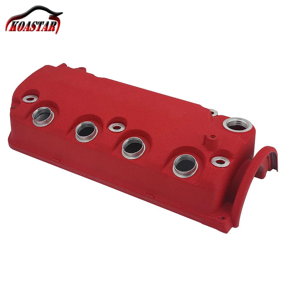 Для Honda VTEC DOHC D-Series двигатель D15 D16Z6 D16Y8 красный синий крышка клапана двигателя алюминиевая матовая готовая крышка клапана двигателя