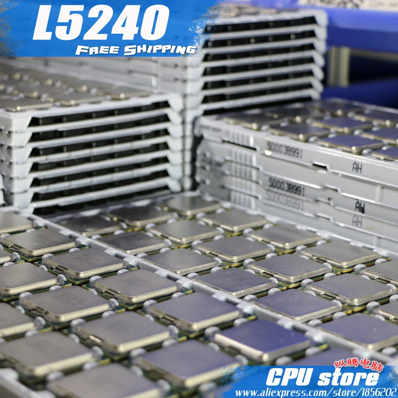 INTEL Ксеон L5240 3 0 ГГц/6 м/1333 МГц/Процессор равен LGA775 Core 2 Dual E8600 8500 8400 Процессор