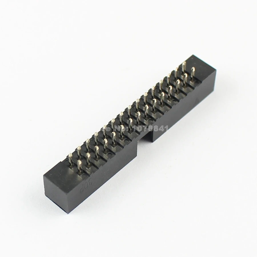 10 шт 2 мм 2x15 Pin 30 прямой мужской окутанный PCB Заголовка коробки разъем IDC|sockets 2mm|socket