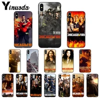 yinuoda chicago fire tv show high quality phone case for apple iphone 8 7 6 6s plus x xs max 5 5s se xr mobile cases
