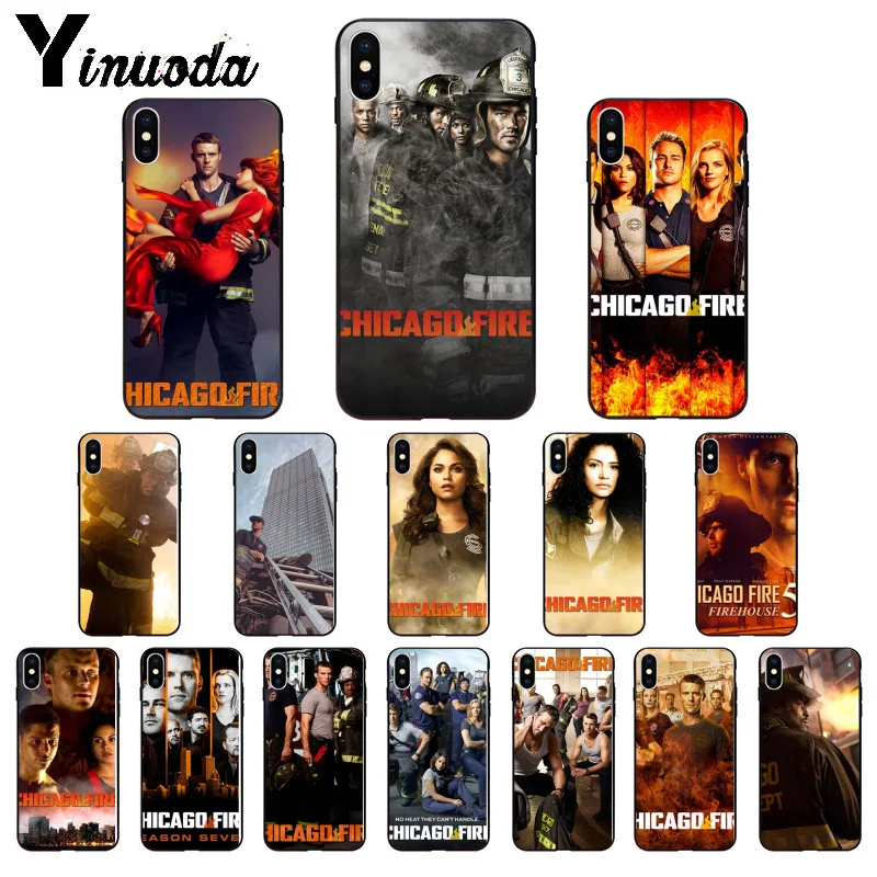 Yinuoda Chicago Fire TV show высококачественный чехол для телефона Apple iPhone 8 7 6 6S Plus X XS MAX 5 5S SE XR