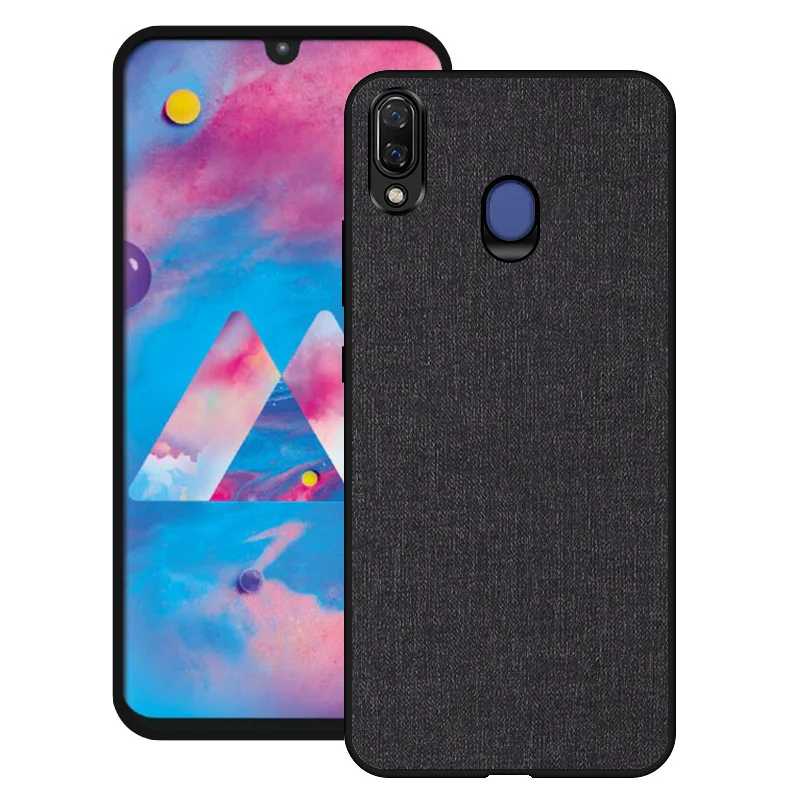Чехол для Samsung Galaxy A70 A10 A30 A40 A50 A60 a20 a80 a90 тканевый противоударный чехол из ткани A 50