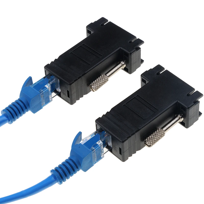 Kebidu Mini VGA удлинитель Женский/штекер к локальной сети Cat5 Cat5e/6 RJ45 Ethernet для ПК ТВ