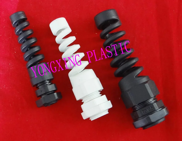2017 freeshipping bending cable glands PG11 PG13.5 water-proof connector white and black color | Обустройство дома