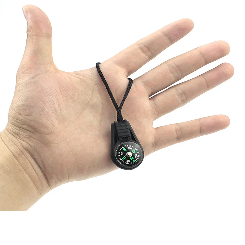 30pcs Key Chain Mini Compass Outdoor Camping Hiking Finding Way Hiker Navigator Utility Gear Survival Keychain Tool# | Спорт и
