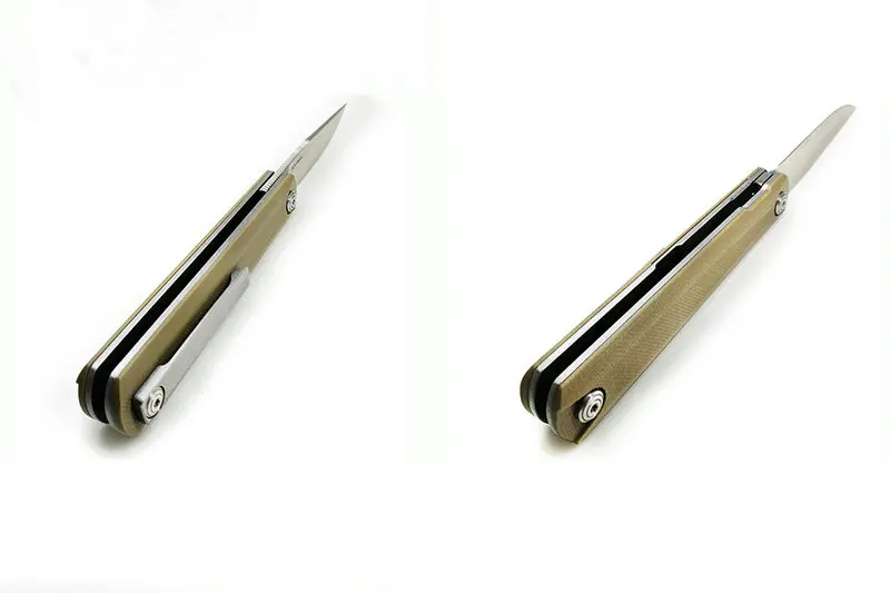 TRSKT Флиппер складной нож Kwaiken кемпинг выживания Карманные Ножи EDC инструмент выживания, шарикоподшипник 9Cr18mov сталь, Прямая поставка