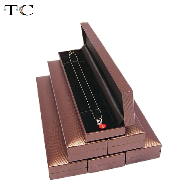 6 шт. оптовая продажа коробка для ювелирных изделий ожерелье упаковка браслет