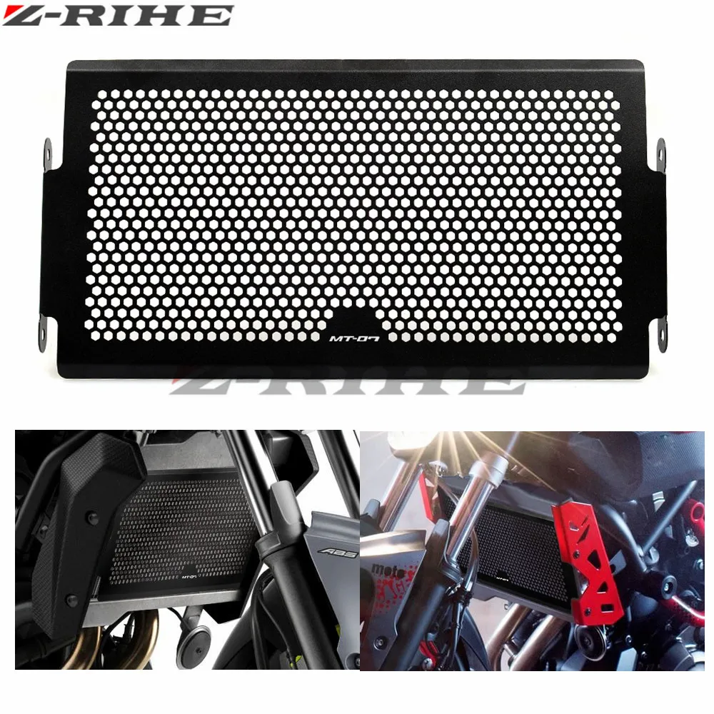 

Защитная крышка радиатора мотоцикла с логотипом MT 07 для Yamaha MT07 MT-07 2014 2015 2016