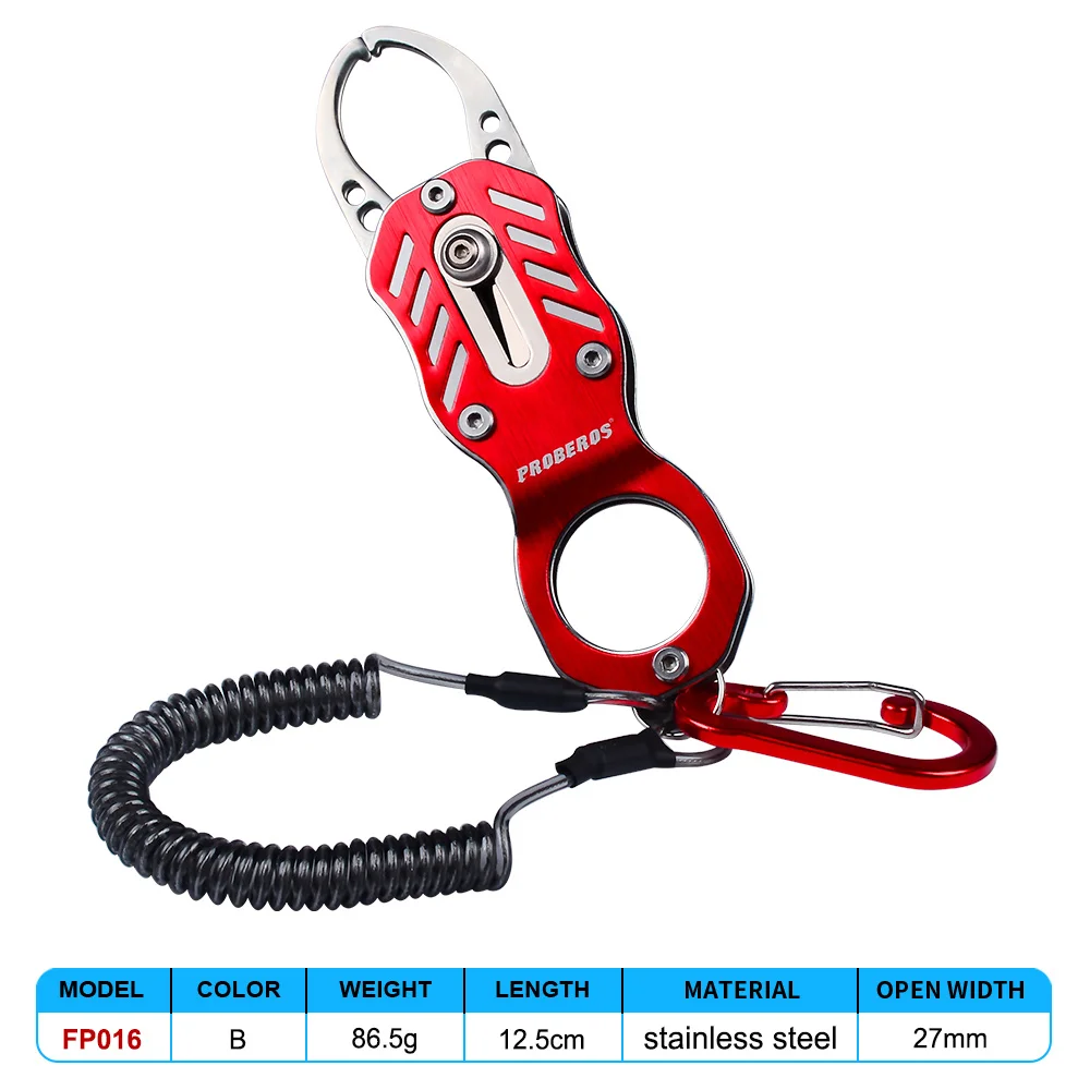 Рыболовный мини-захват PRO BEROS портативный рыболовный контроллер из нержавеющей