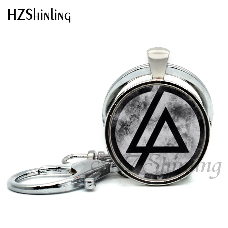 Новое поступление, брелок Linkin Park с логотипом Linkin Park, ювелирные изделия, стеклянный купольный кулон, брелок для мужчин и женщин, вечерние, подарок
