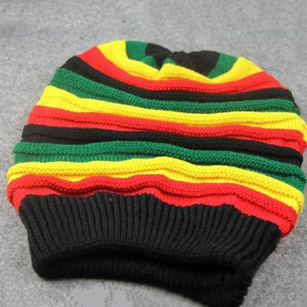 Зимняя вязанная шапка в стиле регги|knitted cap|women knitted caphat female |