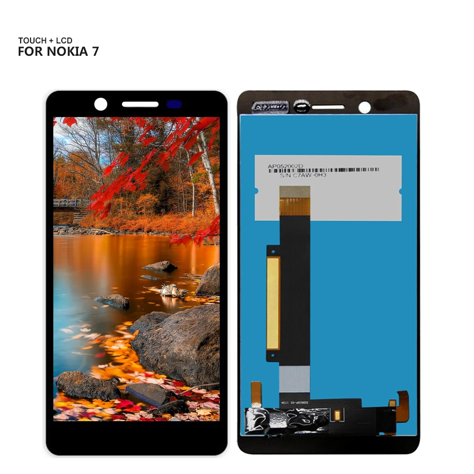 ЖК дисплей KUERT для Nokia 7 TA 1041 N7 сенсорный экран дигитайзер в сборе Nokia7 Бесплатная
