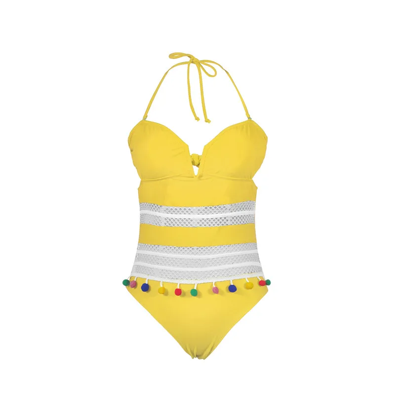 Bikinx большой размеры купальники для малышек женщин Лето 2019 г. Винтаж одна деталь