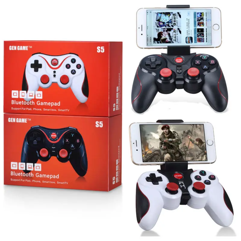 S5 Беспроводная Bluetooth игровая консоль контроллер геймпад для IOS Android OS Phone Tablet PC Smart